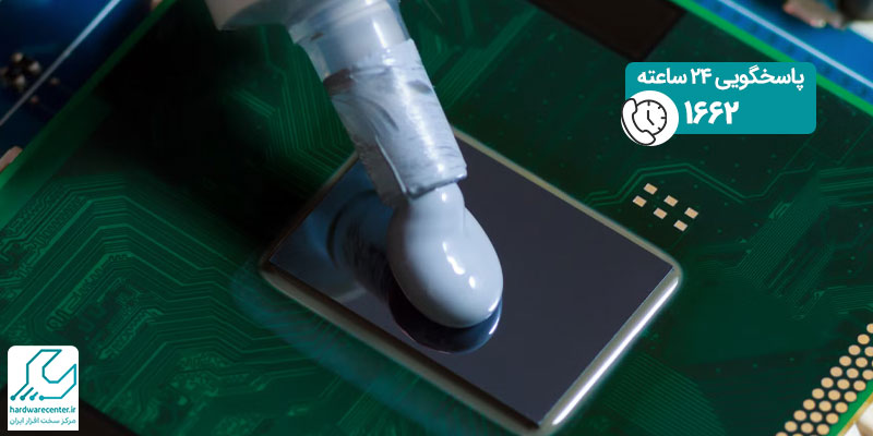 آموزش تعویض خمیر سیلیکون لپ تاپ دل